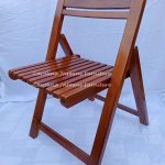 teak folding chair
